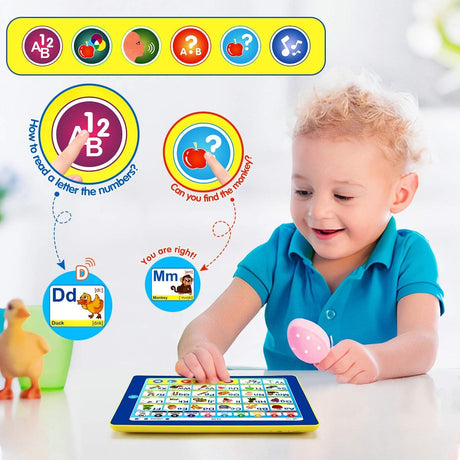 Tablet Infantil 6 en 1 - Juguete Educativo Interactivo