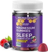 Gomitas de magnesio para dormir, ayuda premium para dormir