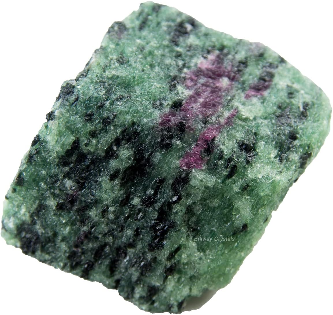 Cristales Rústicos de Zozita Rubí Verde para Sanación