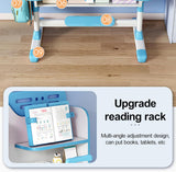 Juego de Escritorio y Silla Ajustables para Niños, Modelo C