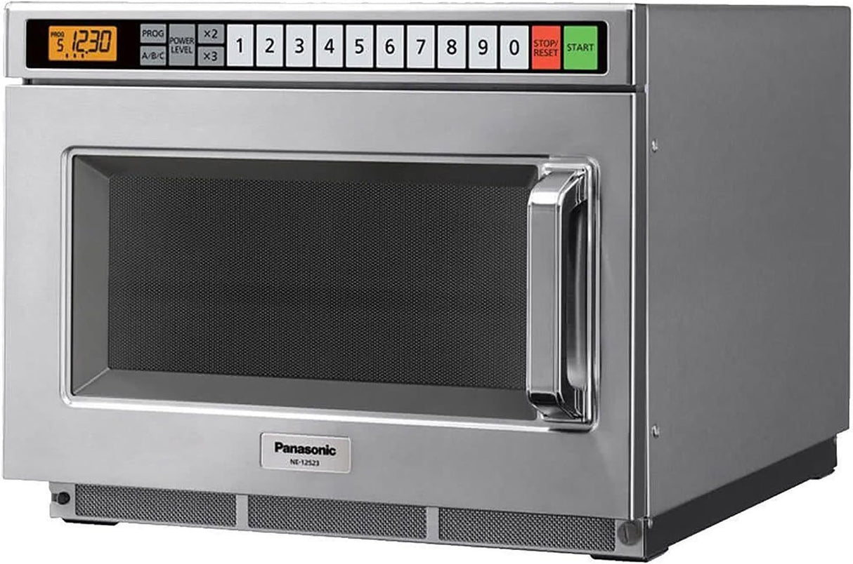 Horno Microondas Comercial Panasonic NE-12523 1200W 60 Memorias