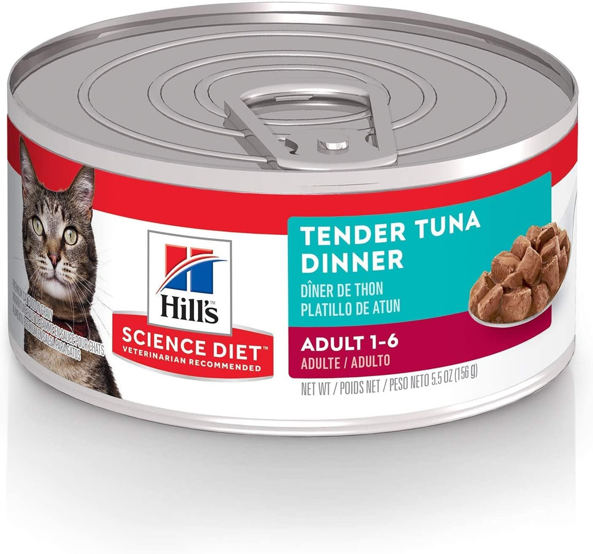 Alimento para gatos adultos con trozos y salsa