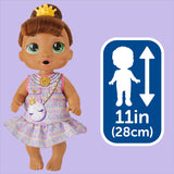 Baby Alive Bubbly Tea Party Sophia Sparkle Muñeca con Accesorios, 11 Pulgadas