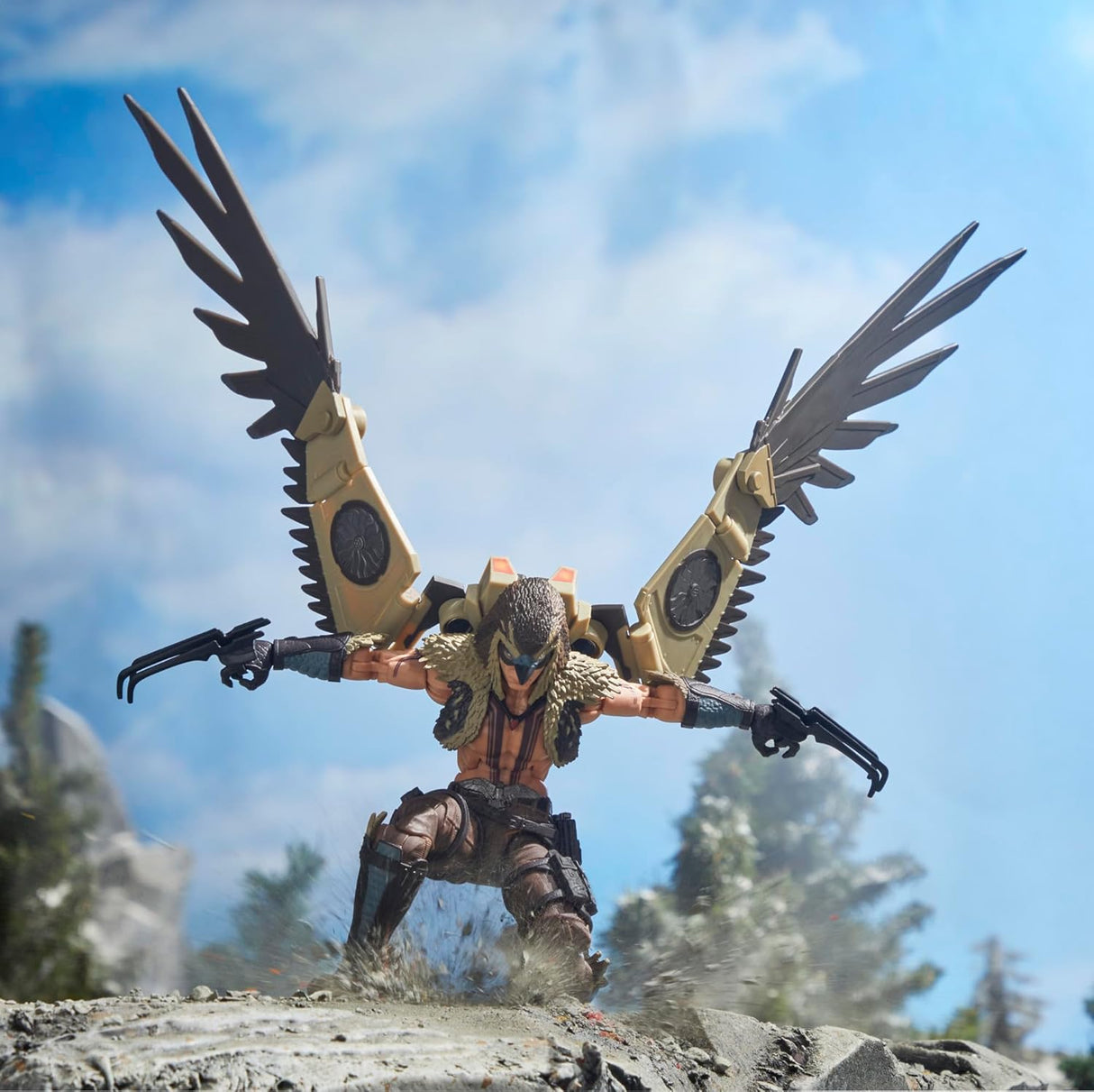 G.I. Joe Figura de Acción #139, CHIP Raptor Talon, 6 Piezas