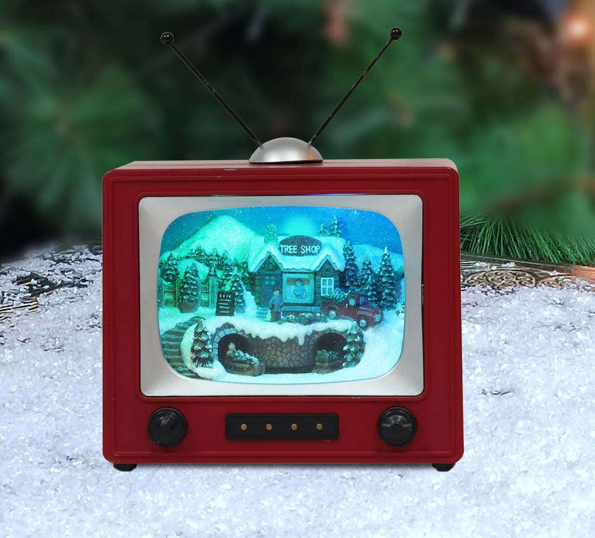 Televisor Retro 6 MOMENTS IN TIME - Tren Animado, 8 Villancicos