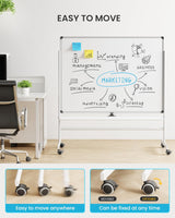 Tablero Blanco Doble Cara VUSIGN 36 x 48, Kit Portátil