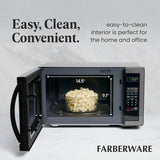 Microondas Farberware 1000W, 1.1 cu ft, con bloqueo infantil