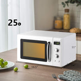 Microondas Retro ARLIME 900W, 0.9Cu.Ft, Auto Cocción, Modelo.
