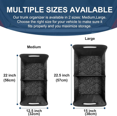 Organizador de Maletero Deosk, 6 Bolsillos, 50L, Plegable