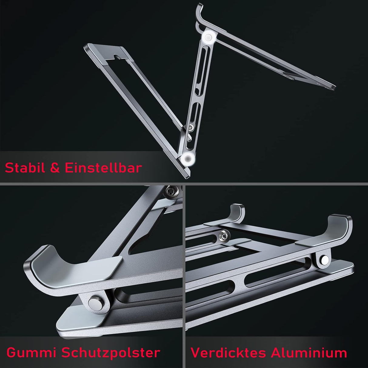 Soporte para computadora portátil para escritorio F120 VIGLT