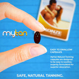Suplementos Alimenticios Píldoras para bronceado