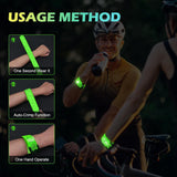 Brazaletes LED Recargables para Correr 2024 Ajustables