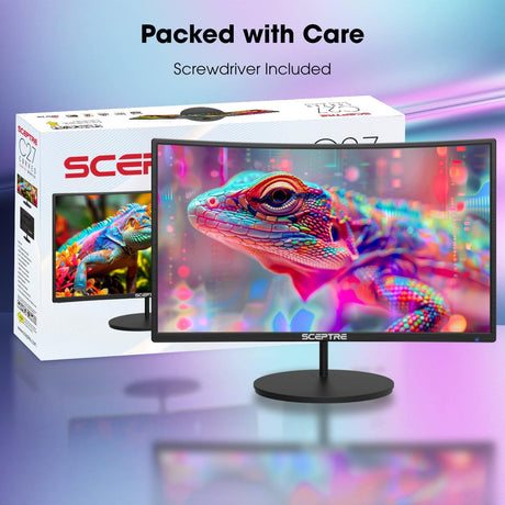 Monitor Curvo 27 FHD 1080p 75Hz Sceptre con Altavoces C275W