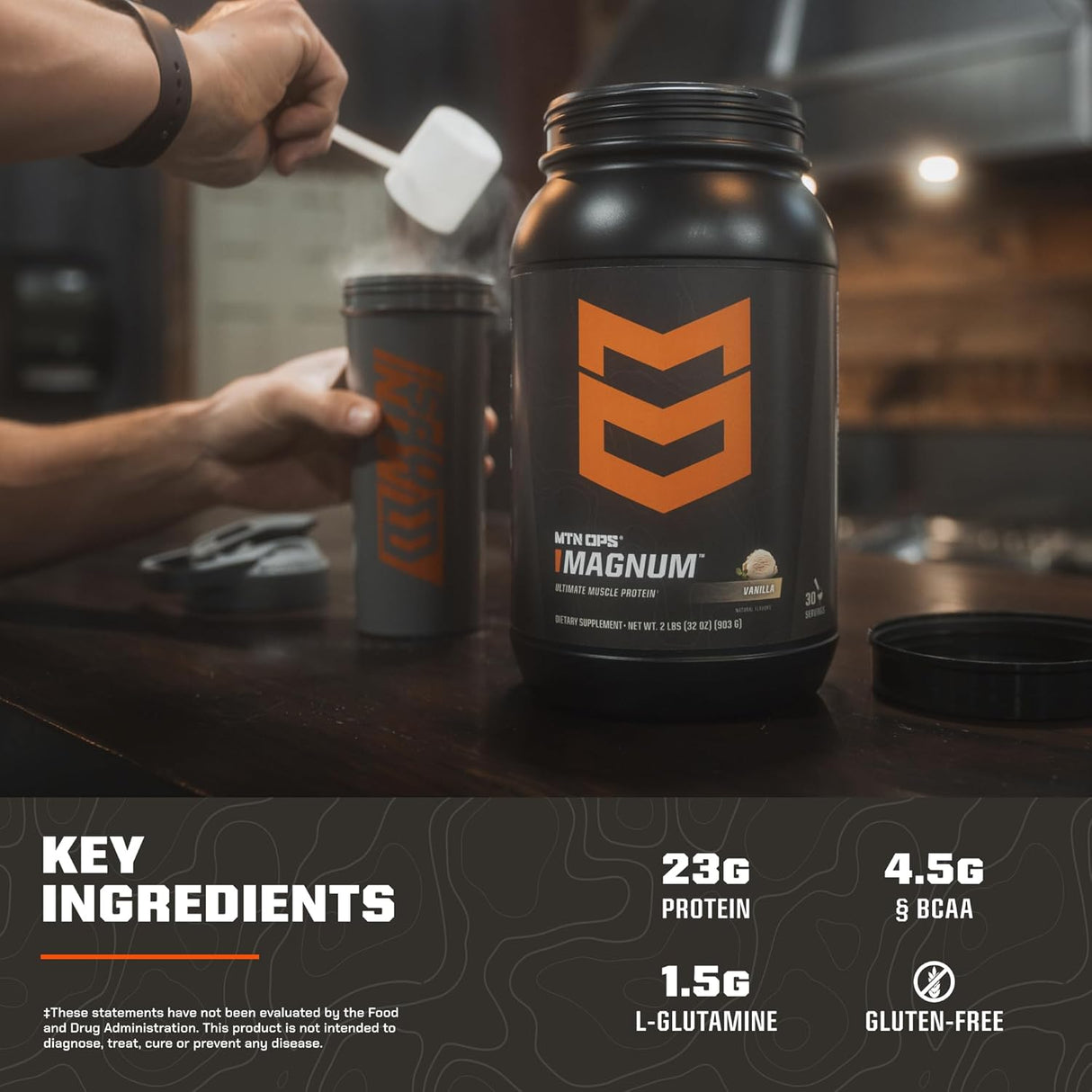 Proteína Magnum de Mantequilla de Cacahuete y Chocolate MTN OPS, 30 raciones