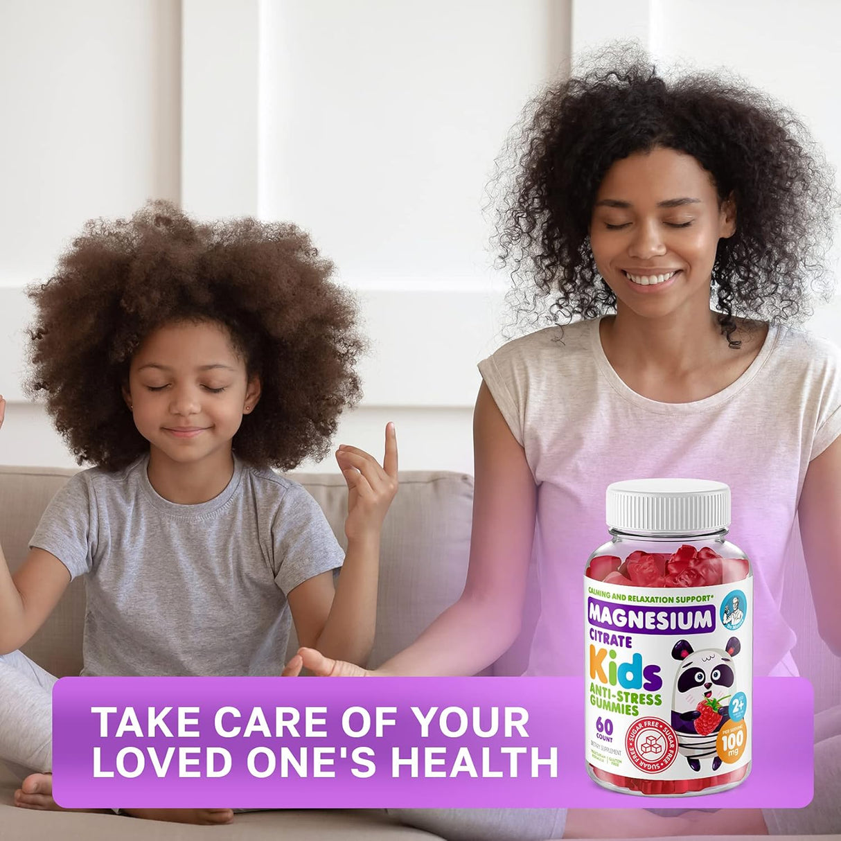 Suplementos Alimenticios de magnesio calmantes para niños