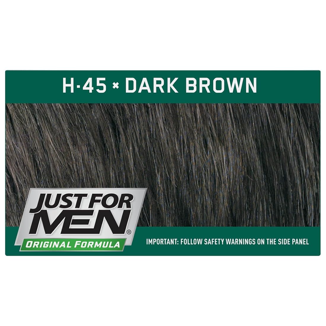 Color de cabello para hombres marrón oscuro (paquete de 3)