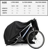 Funda Impermeable para Bicicletas, Alta Resistencia, 210D