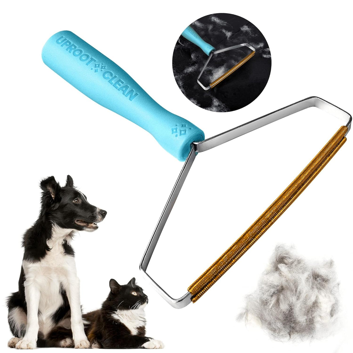 Removedor de pelos de mascotas reutilizable