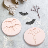Moldes de Silicona Halloween 6 Pcs - Decoración para Repostería