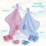 Muñecas Bebé de Cuerpo Blando Berenguer 30050 TWINS - 12 Piezas