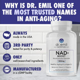 Suplemento de ribósido de nicotinamida DR EMIL NUTRITION
