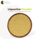 CARMEL ORGANICS Polvo de Regaliz - Suplemento Natural 8 oz