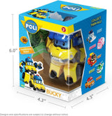 Robocar Poli Bucky 4 Juguete Transformable de Rescate