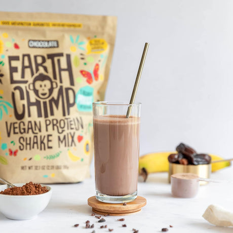 Proteína en polvo vegana orgánica con probióticos y enzimas