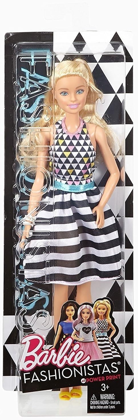 Muñeca Barbie Fashionistas, Power Print, Modelo 46