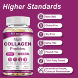 Colágeno en Softgels para Mujeres y Hombres - Hidrolizado 240