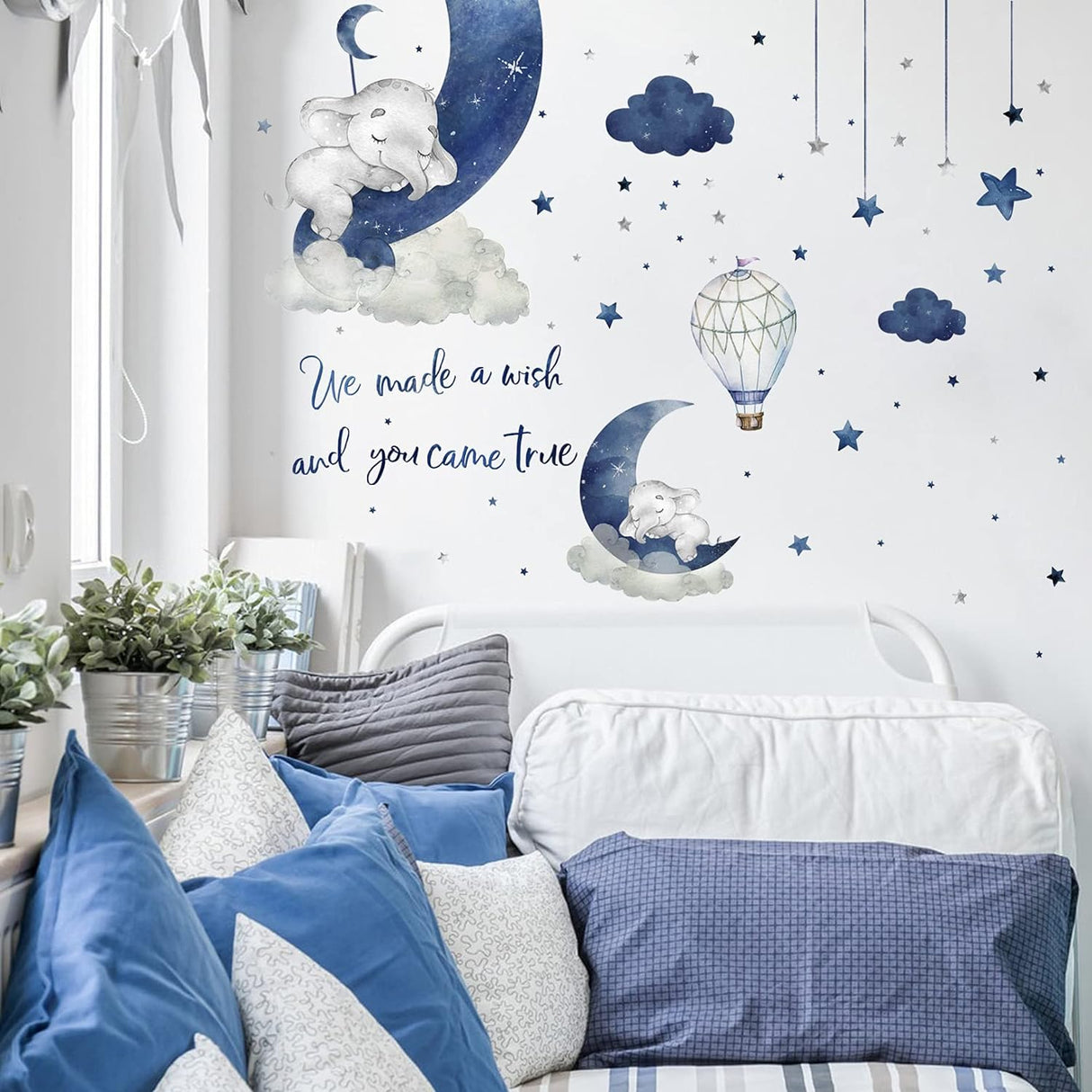 Yovkky Elefante Durmiendo Vinilos Decorativos para Niños