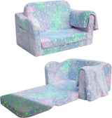 Silla de felpa suave que brilla en la oscuridad para bebés
