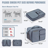 Mochila Transportadora Grande para Gatos y Perros, Aprobada