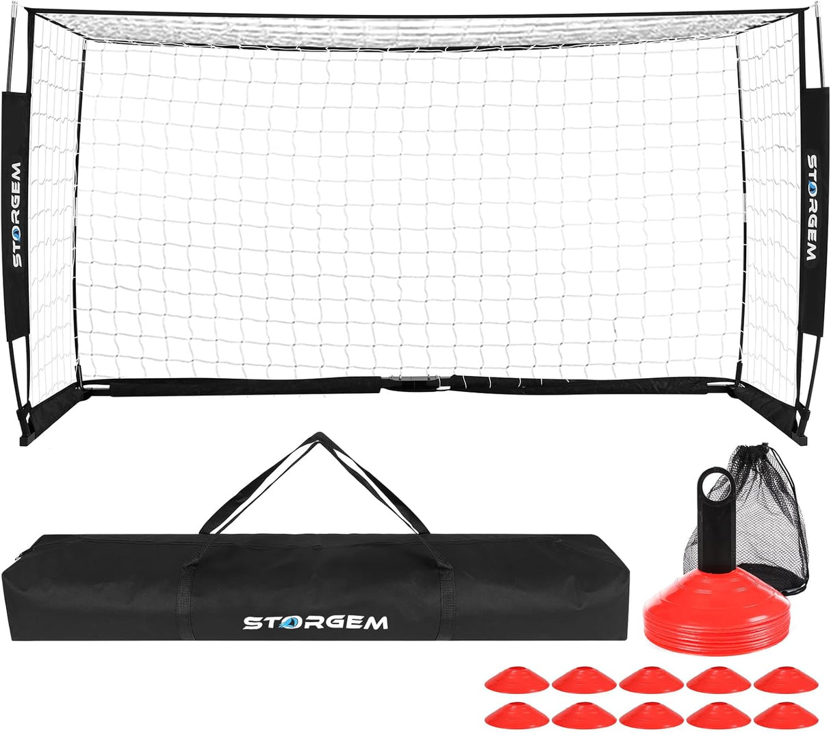 Storgem Portería de fútbol para Patio Trasero