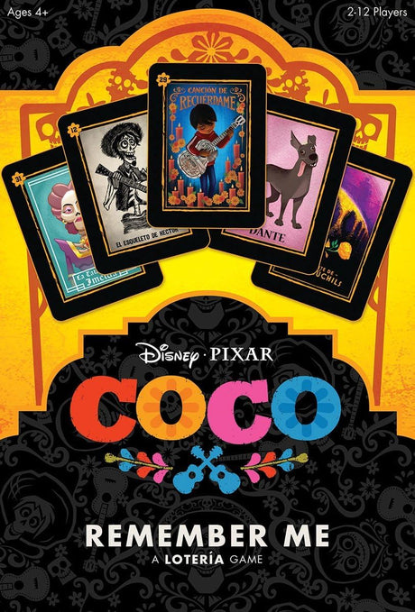 Juego de Lotería Coco, Disney Pixar, Arte Personalizado