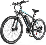 Bicicleta Eléctrica ANCHEER 750W, 55 millas, 21 Velocidades