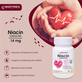 Niacin 14mg + Inositol 50mg Suplemento Veg 60 cápsulas