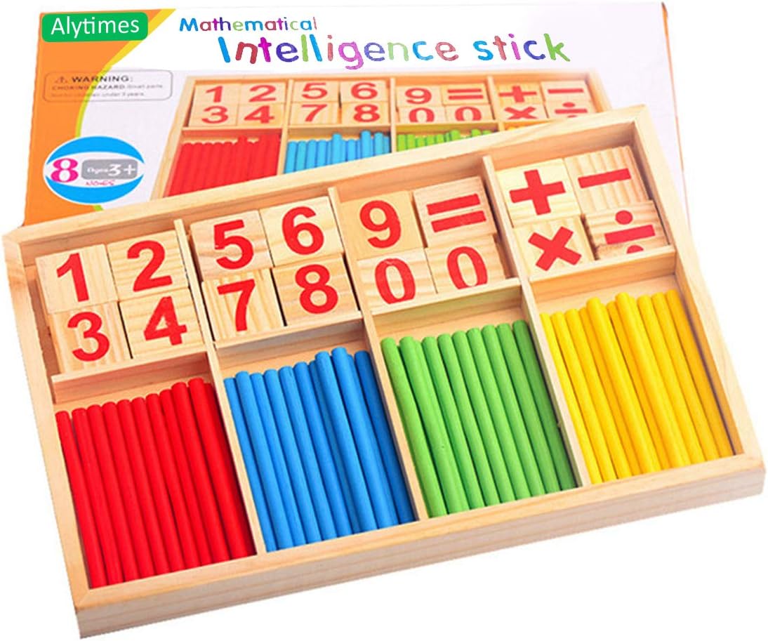 Juguete Educativo de Cálculo Alytimes con Varillas y Números