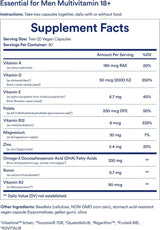 Suplementos Alimenticios  Multivitamínico para hombres