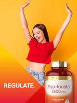 Suplementos Mio-inositol 2600 mg  180 und Sin OMG sin gluten