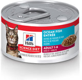 Alimento húmedo para gatos receta de pescado de océano