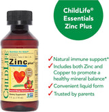 Suplemento líquido Zinc Plus para niños Chilwilde, 4oz