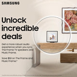 Televisor QLED 4K Samsung con Art Mode y Alexa, QN55LS03D