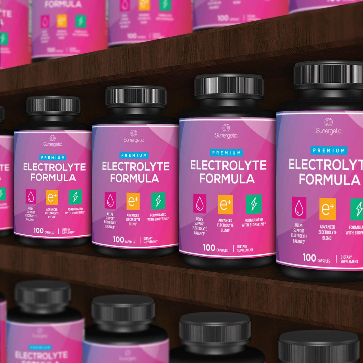 Cápsulas de electrolitos premium