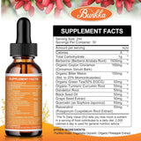 Suplemento de Berberina Líquido 1500mg con Canela y Melón Amargo