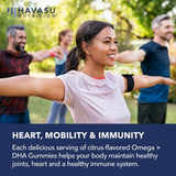 Gomitas Omega 3-6-9 + DHA Vegetarianas Apoyo Integral Adultos