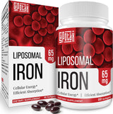 Suplemento liposomal de hierro Fe para mujeres 65 mg