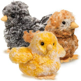 Peluche de pollo amarillo
