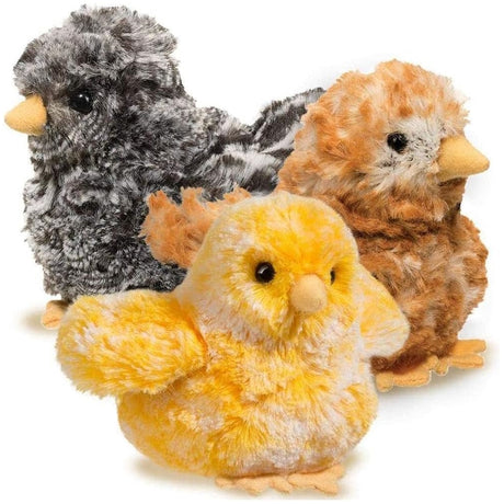 Peluche de pollo amarillo