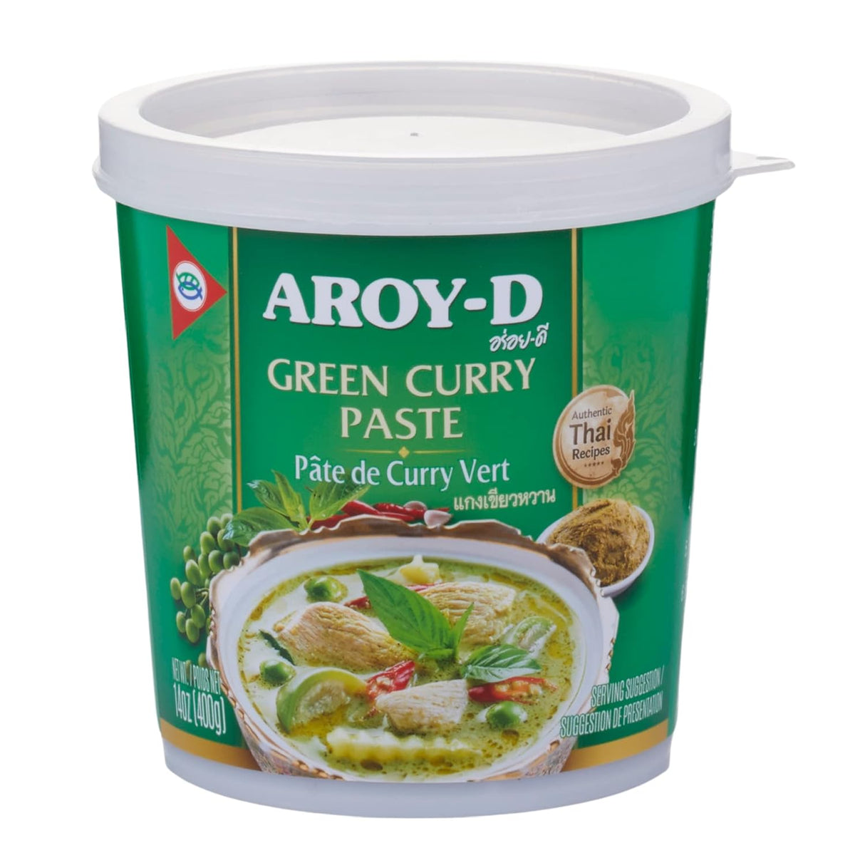 Pasta de curry, envase de color Verde paquete de 1